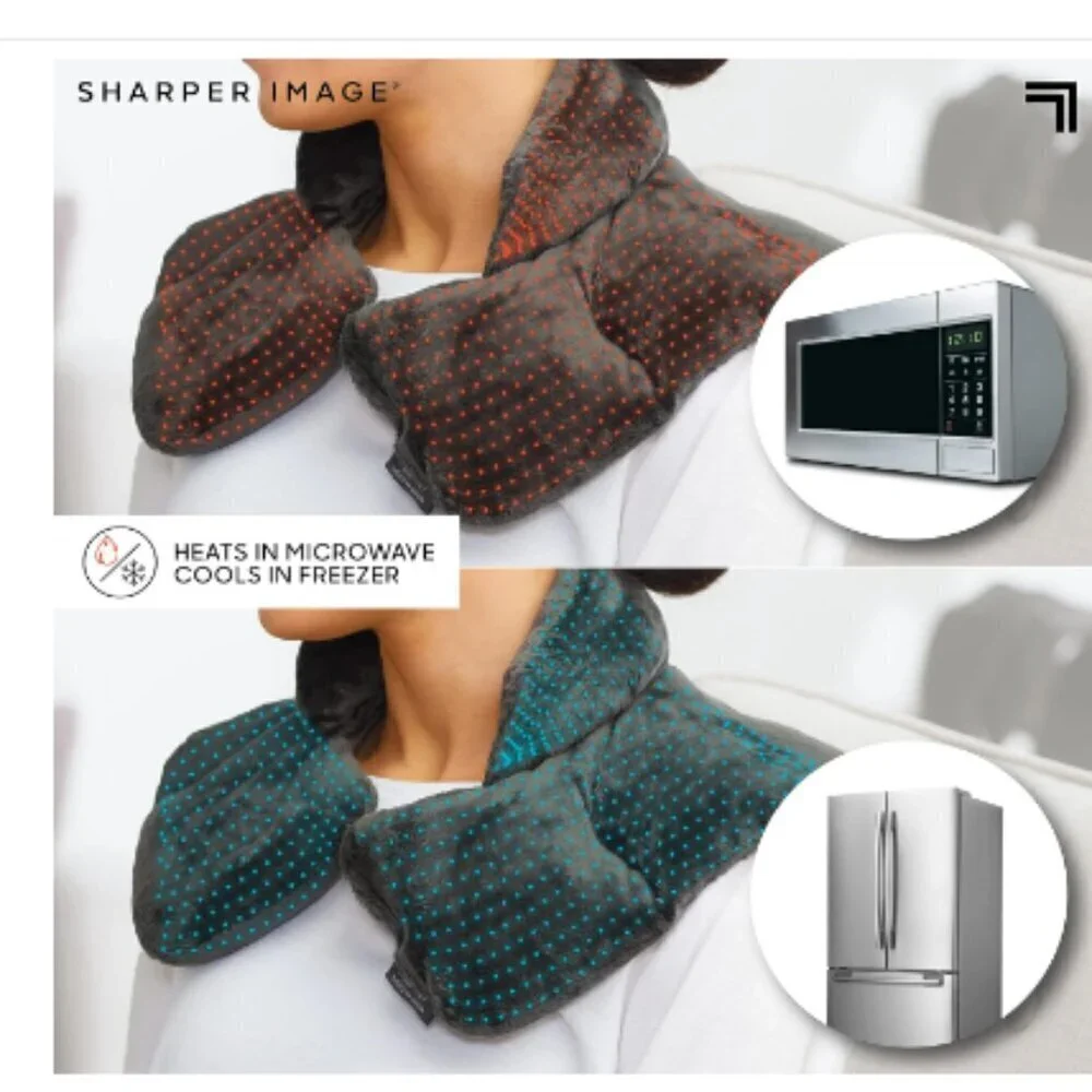 SHARPER IMAGE | Heated Neck + Shoulder Wrap - Picture 9 of 10